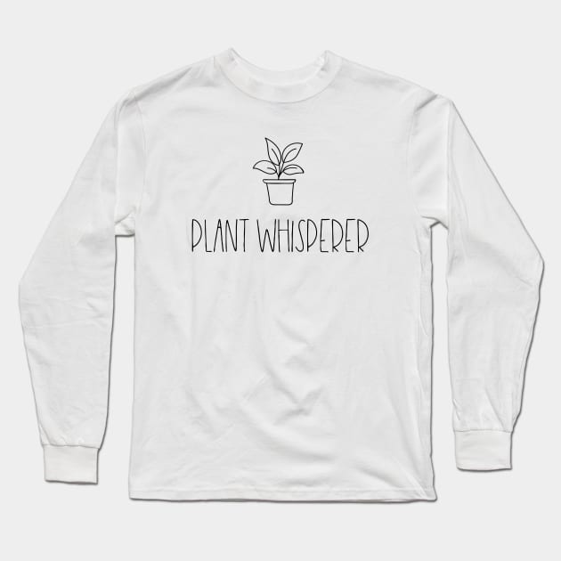 Plant whisperer Long Sleeve T-Shirt by LemonBox